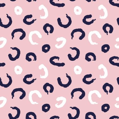 Moda baskıları, grafikler, arka planlar için uygun pembe fırça darbeleri