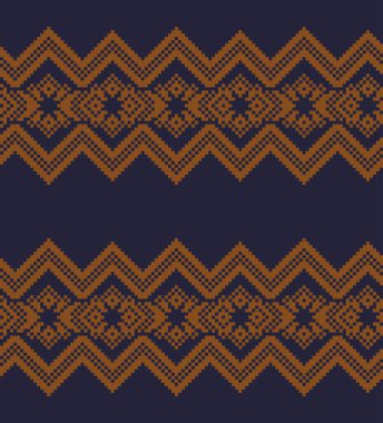 Moda tekstil, örgü ve grafikler için kahverengi Noel panayırı desenli arka plan