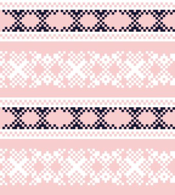 Moda tekstil, örgü ve grafikler için Pembe Donanma Noel panayırı geçmişi