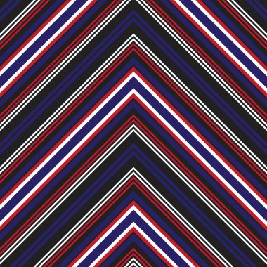 Moda tekstil ve grafikleri için uygun kırmızı Chevron köşegen çizgili dikişsiz arkaplan