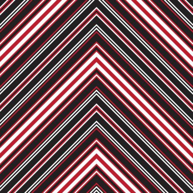 Moda tekstil ve grafikleri için uygun kırmızı Chevron köşegen çizgili dikişsiz arkaplan