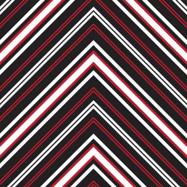 Moda tekstil ve grafikleri için uygun kırmızı Chevron köşegen çizgili dikişsiz arkaplan