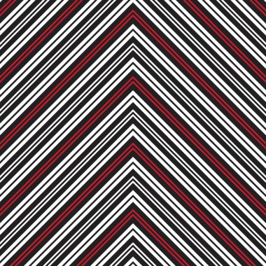Moda tekstil ve grafikleri için uygun kırmızı Chevron köşegen çizgili dikişsiz arkaplan