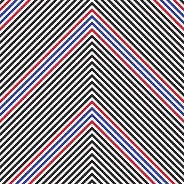 Moda tekstil ve grafikleri için uygun kırmızı Chevron köşegen çizgili dikişsiz arkaplan