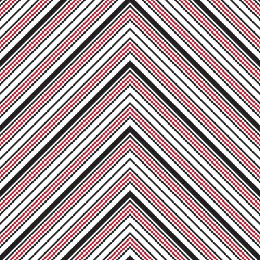Moda tekstil ve grafikleri için uygun kırmızı Chevron köşegen çizgili dikişsiz arkaplan
