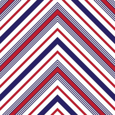 Moda tekstil ve grafikleri için uygun kırmızı Chevron köşegen çizgili dikişsiz arkaplan