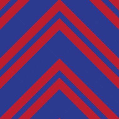 Moda tekstili ve grafikleri için uygun kırmızı ve mavi köşegen çizgili, dikişsiz arkaplan
