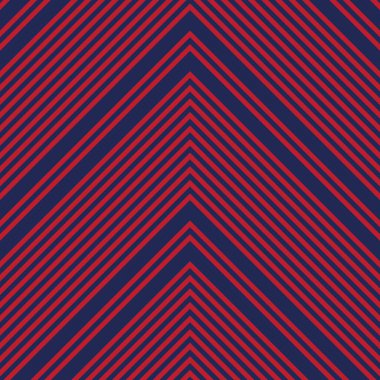 Moda tekstili ve grafikleri için uygun kırmızı ve mavi köşegen çizgili, dikişsiz arkaplan