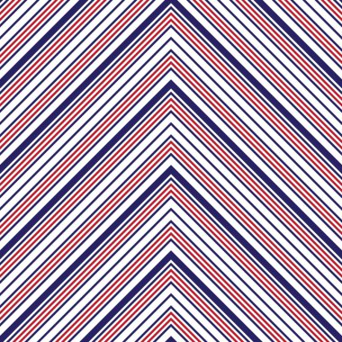 Moda tekstili ve grafikleri için uygun kırmızı ve mavi köşegen çizgili, dikişsiz arkaplan