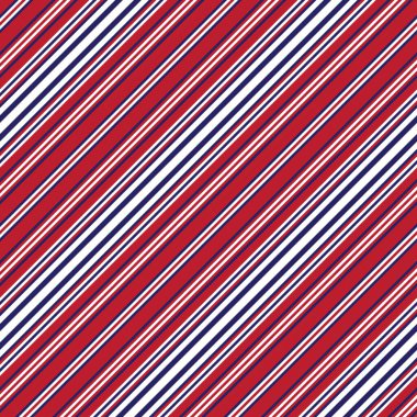 Moda tekstili ve grafikleri için uygun kırmızı ve mavi köşegen çizgili dikişsiz arkaplan