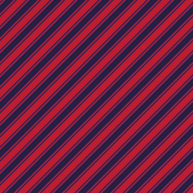 Moda tekstili ve grafikleri için uygun kırmızı ve mavi köşegen çizgili dikişsiz arkaplan