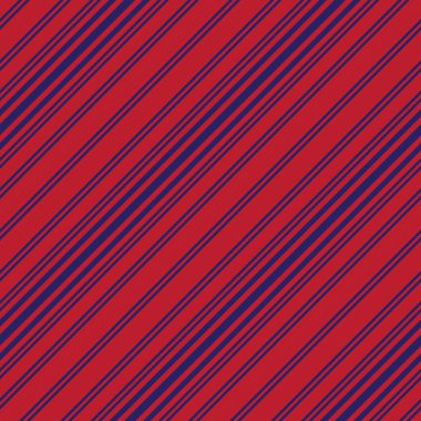 Moda tekstili ve grafikleri için uygun kırmızı ve mavi köşegen çizgili dikişsiz arkaplan