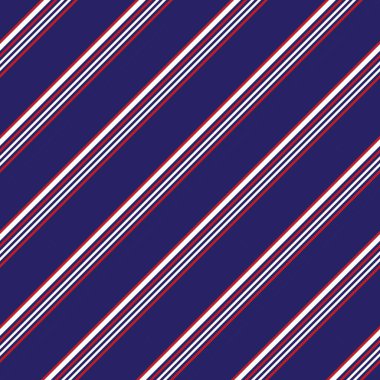 Moda tekstili ve grafikleri için uygun kırmızı ve mavi köşegen çizgili dikişsiz arkaplan