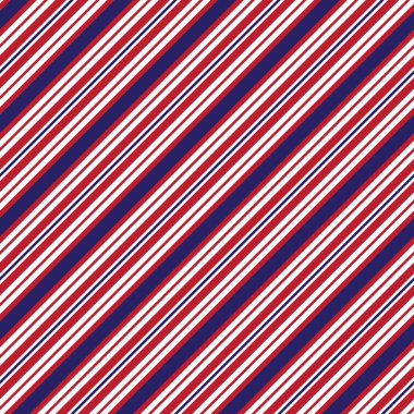 Moda tekstili ve grafikleri için uygun kırmızı ve mavi köşegen çizgili dikişsiz arkaplan