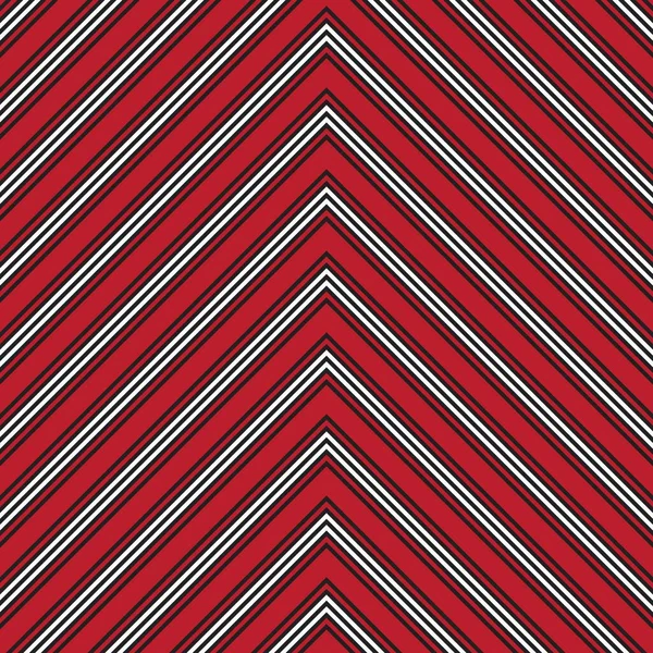 Red Chevron Diagonal Striped Seamless Pattern Background Suitable Fashion Textiles — Stock Vector