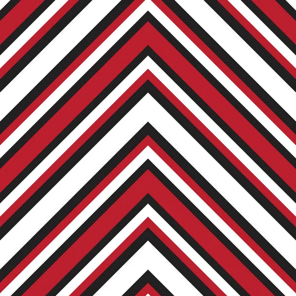 Fondo Patrón Sin Costura Rayas Diagonales Chevron Rojo Adecuado Para — Archivo Imágenes Vectoriales