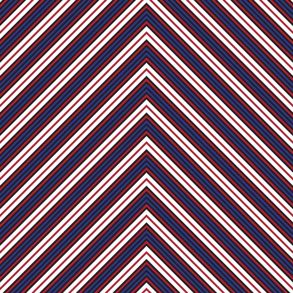 Rosso Chevron Diagonale Strisce Senza Cuciture Modello Sfondo Adatto Tessuti — Vettoriale Stock