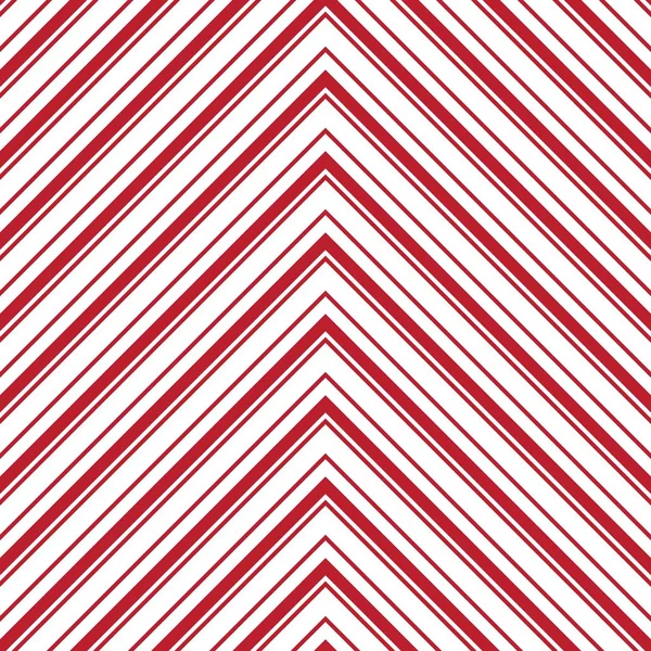 Red Chevron Diagonal Striped Seamless Pattern Background Suitable Fashion Textiles — Stock Vector