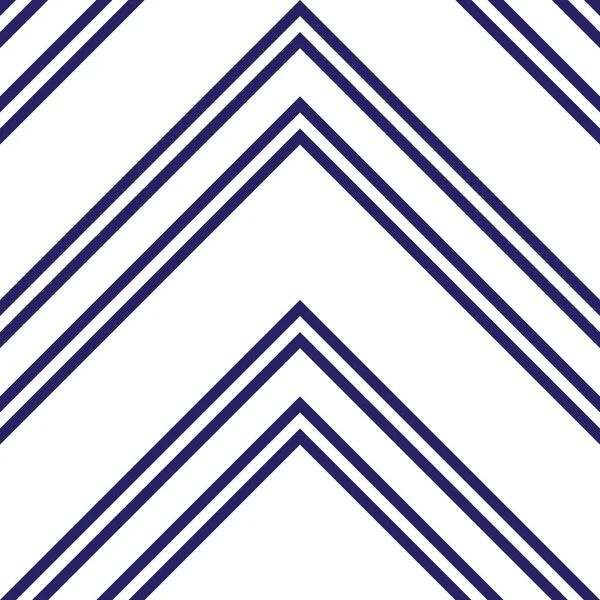 Blue Chevron Diagonal Striped Seamless Pattern Background Suitable Fashion Textiles — Stock Vector