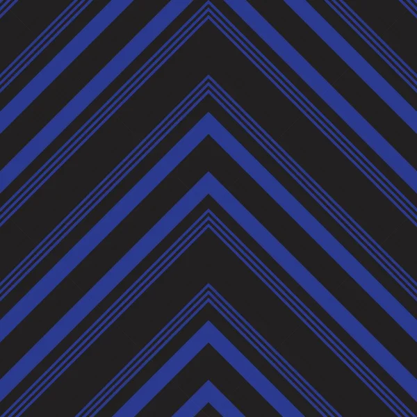 蓝色雪佛龙斜纹无缝图案背景适合流行纺织品 — 图库矢量图片