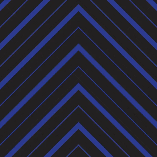 Fondo Patrón Sin Costura Rayado Diagonal Chevron Azul Adecuado Para — Vector de stock