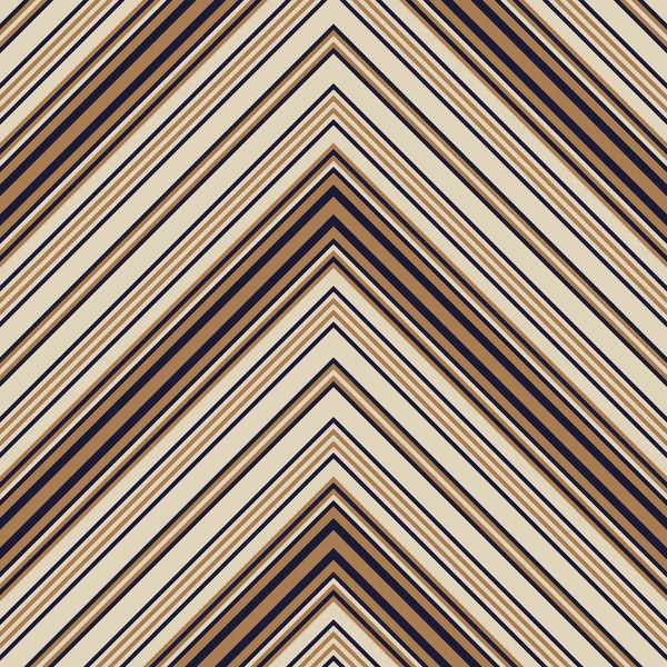 Brown Taupe Chevron Diagonale Righe Senza Cuciture Modello Sfondo Adatto — Vettoriale Stock