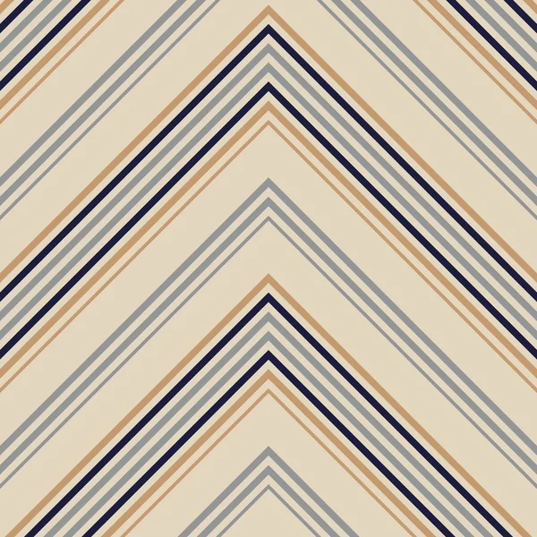 Коричневый Taupe Chevron Диагональ Полосатый Бесшовный Фон Узор Подходит Моды — стоковый вектор