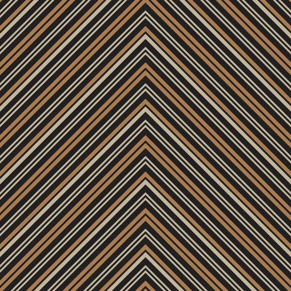 Brown Taupe Chevron Diagonal Gestreifte Nahtlose Muster Hintergrund Geeignet Für — Stockvektor