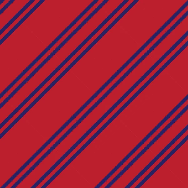 Red Blue Diagonal Striped Seamless Pattern Background Suitable Fashion Textiles — Stock Vector