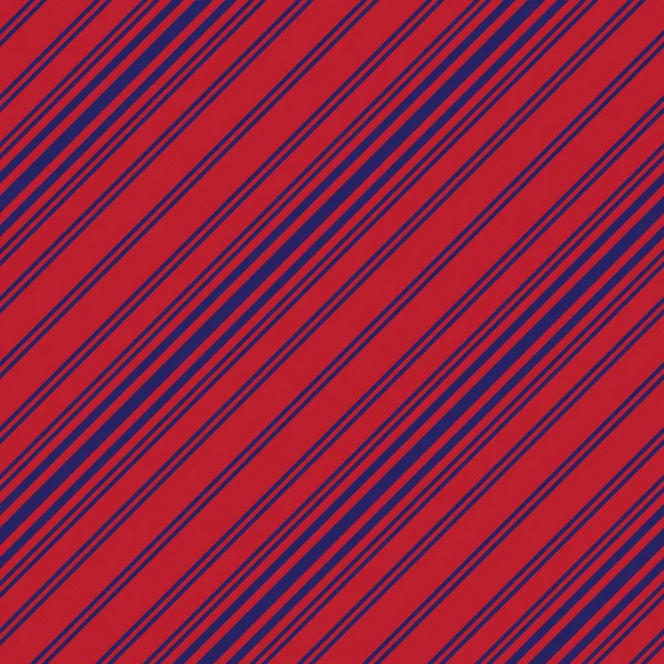 Red Blue Diagonal Striped Seamless Pattern Background Suitable Fashion Textiles — Stock Vector