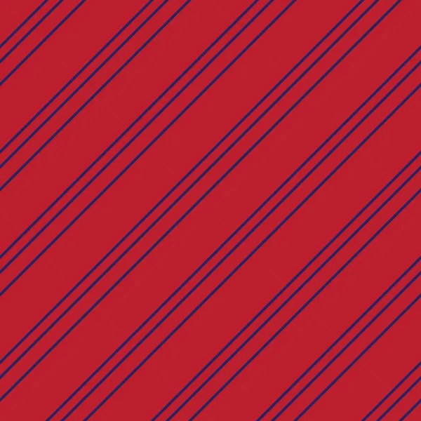 Rote Und Blaue Diagonal Gestreifte Nahtlose Muster Hintergrund Geeignet Für — Stockvektor