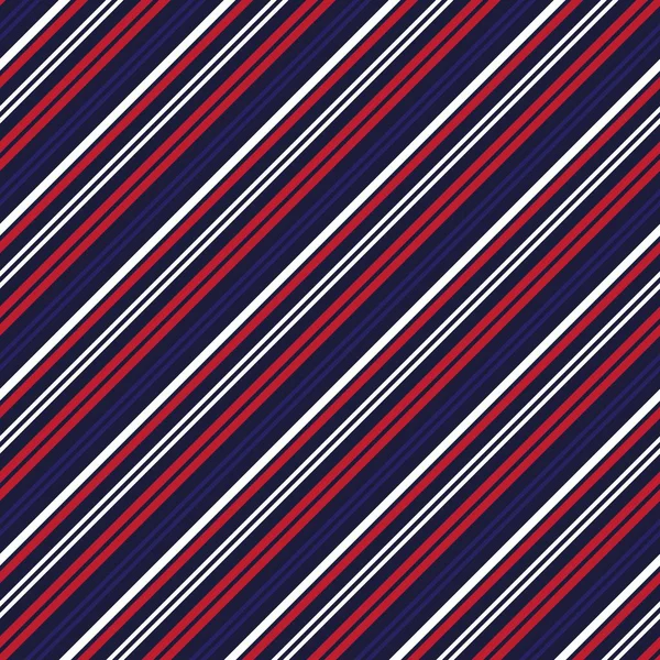 Rouge Bleu Diagonale Rayé Fond Motif Sans Couture Adapté Pour — Image vectorielle