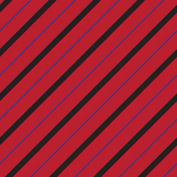 Röd Och Blå Diagonal Randig Sömlös Mönster Bakgrund Lämplig För — Stock vektor