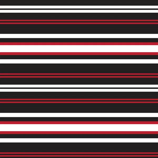 Fondo Patrón Inconsútil Rayado Horizontal Rojo Adecuado Para Textiles Moda — Vector de stock