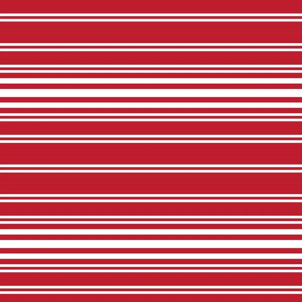 Rouge Horizontal Rayé Fond Motif Sans Couture Adapté Pour Les — Image vectorielle