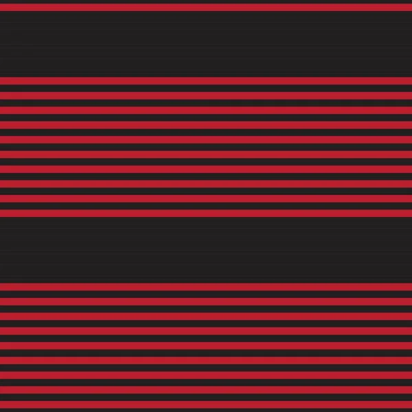 Червоний Горизонтальний Смугастий Безшовний Візерунок Фон Підходить Модного Текстилю Графіки — стоковий вектор