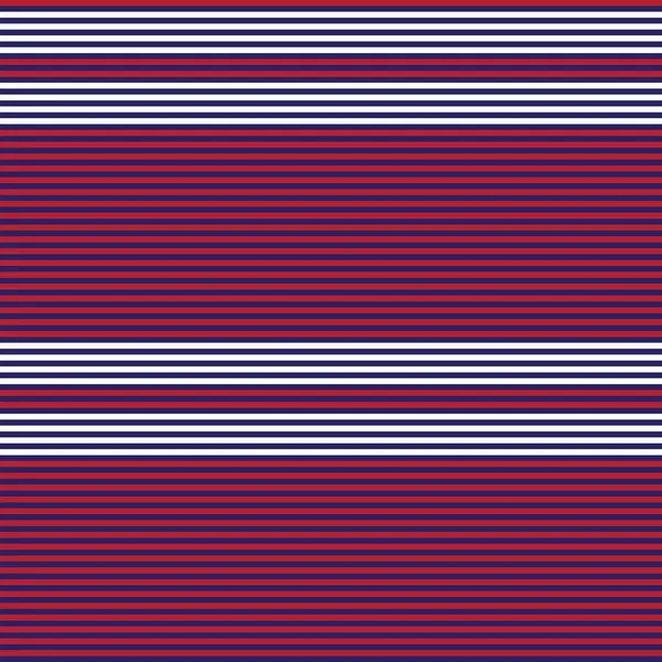 Red Horizontal Striped Seamless Pattern Background 그래픽 — 스톡 벡터