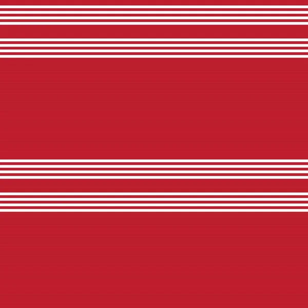 Red Horizontal Striped Seamless Pattern Background 그래픽 — 스톡 벡터