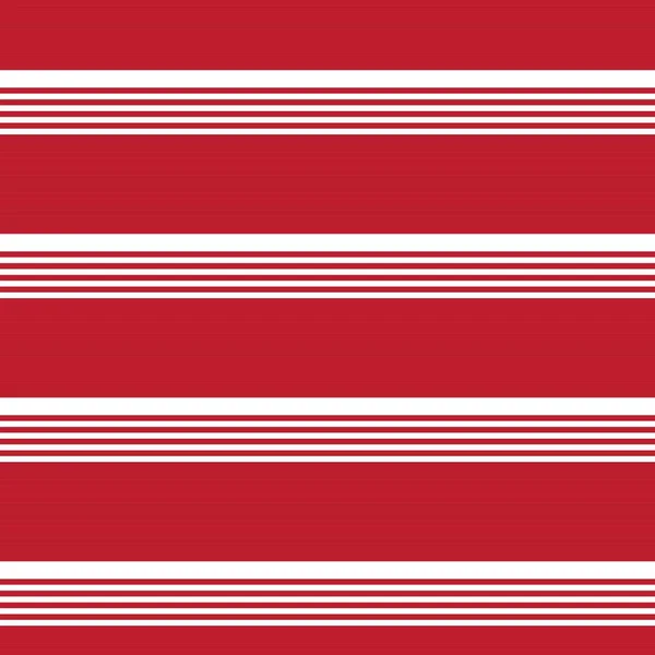 Fondo Patrón Inconsútil Rayado Horizontal Rojo Adecuado Para Textiles Moda — Archivo Imágenes Vectoriales