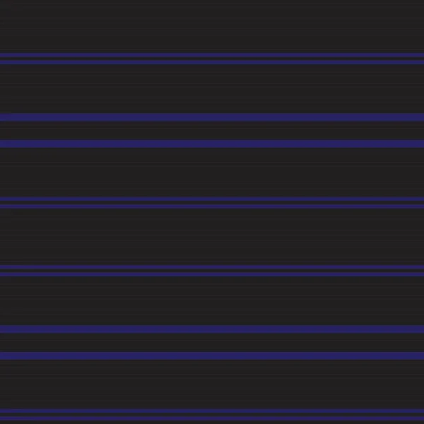Синій Горизонтальний Смугастий Безшовний Візерунок Фон Підходить Модного Текстилю Графіки — стоковий вектор
