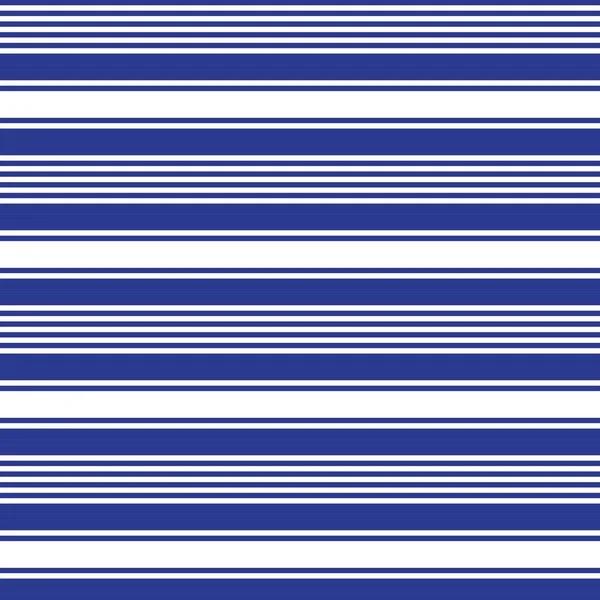 Blue Horizontal Striped Seamless Pattern Background Suitable Fashion Textiles Graphics — Stock Vector