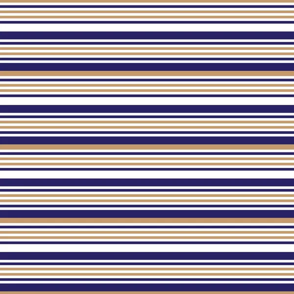 Blue Horizontal Striped Seamless Pattern Background Suitable Fashion Textiles Graphics — Stock Vector