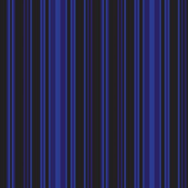 Moda tekstil ve grafikleri için uygun mavi dikey çizgili dikişsiz arkaplan