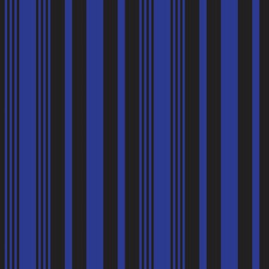 Moda tekstil ve grafikleri için uygun mavi dikey çizgili dikişsiz arkaplan