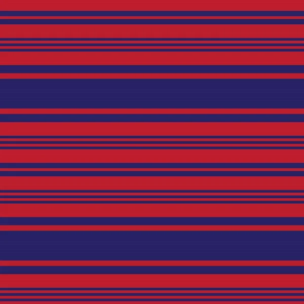 Red Blue Horizontal Striped Seamless Pattern Background 그래픽 — 스톡 벡터