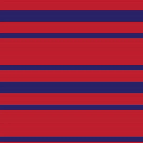 Red Blue Horizontal Striped Seamless Pattern Background 그래픽 — 스톡 벡터