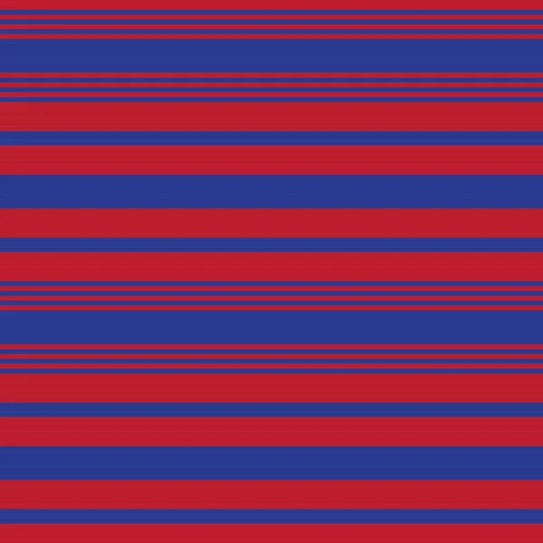 Red Blue Horizontal Striped Seamless Pattern Background 그래픽 — 스톡 벡터