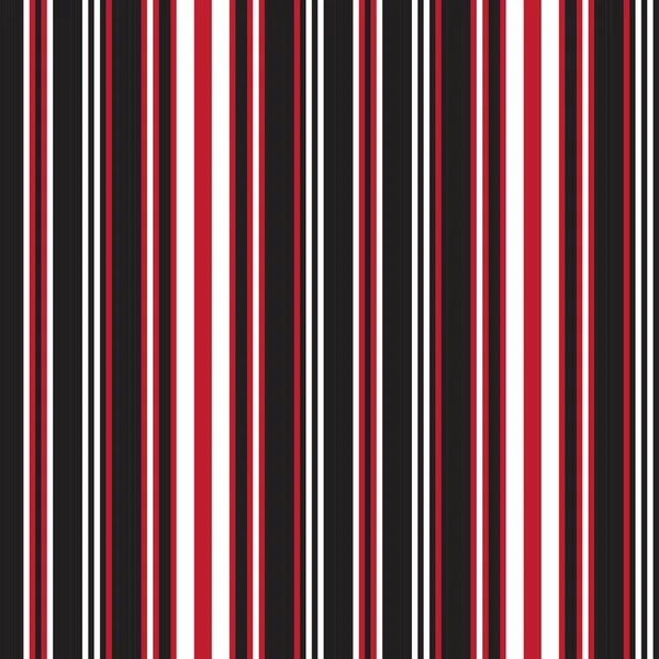 红色垂直条纹无缝图案背景 适合流行纺织品 — 图库矢量图片