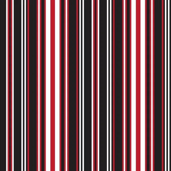 Fondo Patrón Inconsútil Rayado Vertical Rojo Adecuado Para Textiles Moda — Vector de stock