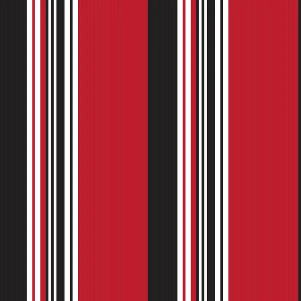 Red Vertical Striped Seamless Pattern Background Suitable Fashion Textiles Graphics — Stock Vector